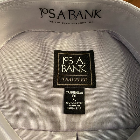 Jos. A. Bank Traveler Light Purple Button Down Long Sleeve Sport Shirt X… - Picture 4 of 7